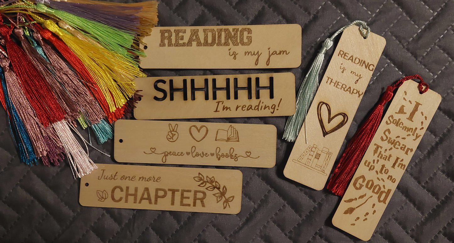 Wood Bookmarks