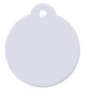 Pet Round Tag