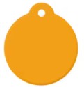 Pet Round Tag