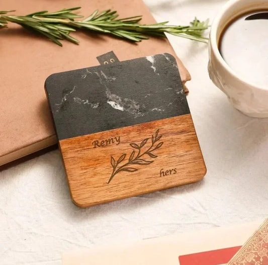 Half & Half Coaster - Square